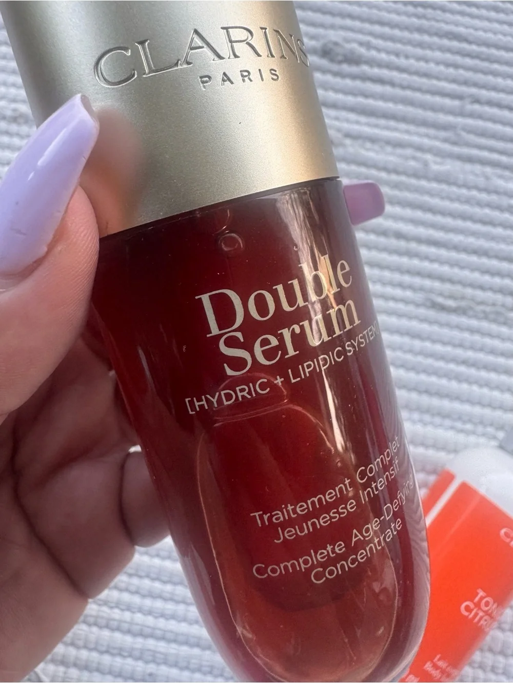 Clarins some skincare